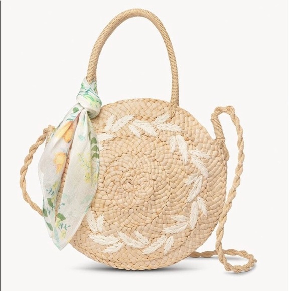 Spartina 449 Handbags - Spartina449 River House Round Straw Tote